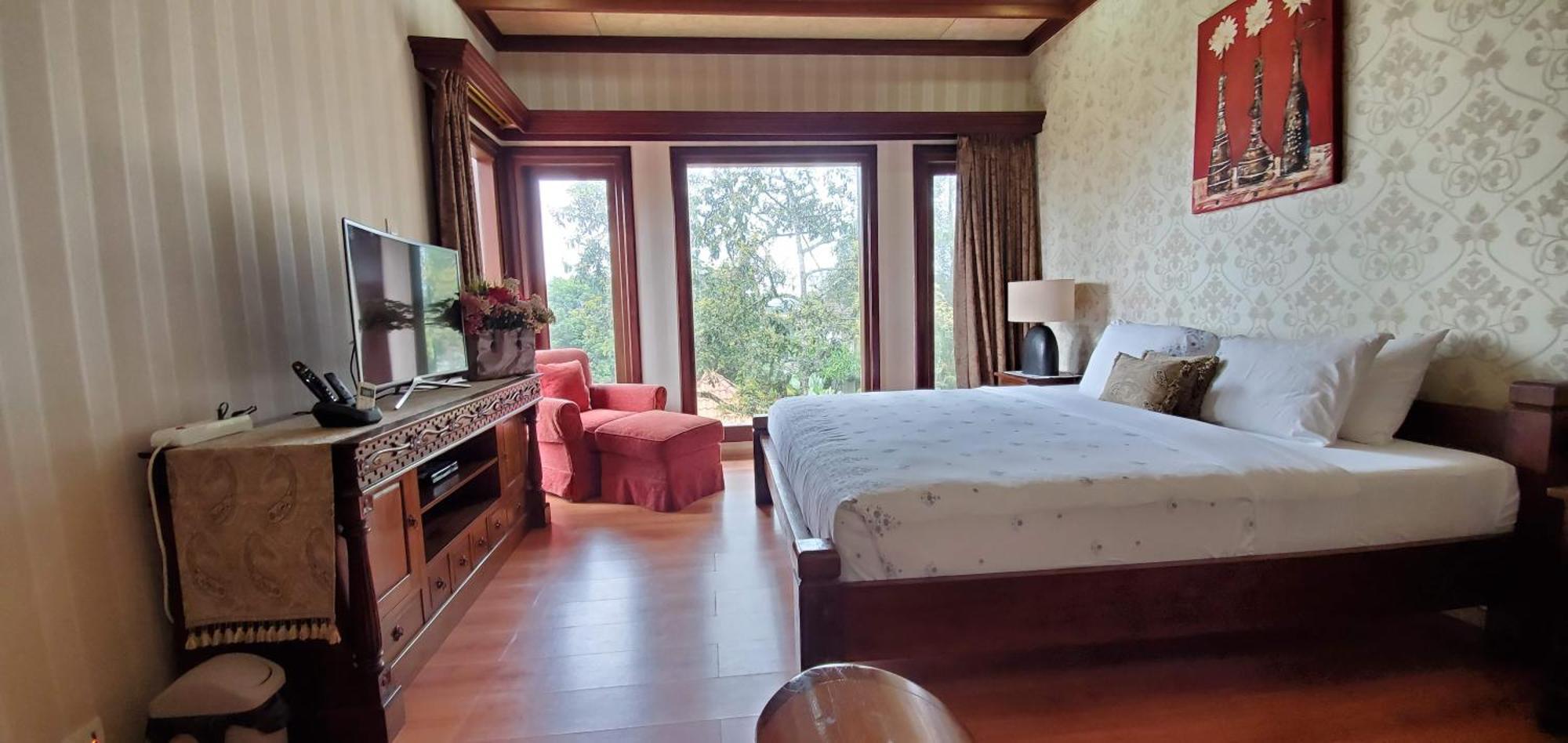Balinese Villa In Berastagi Bagian luar foto